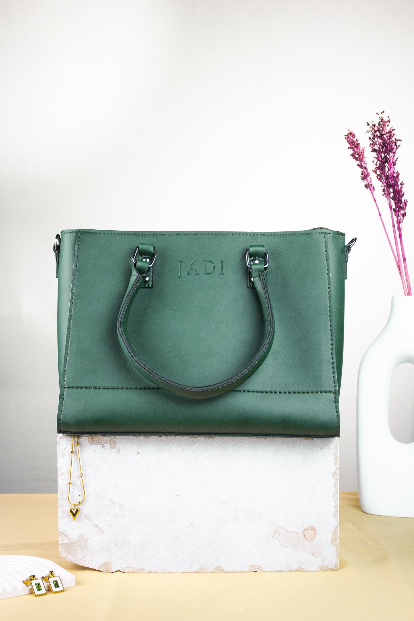 Soléa Handbag Teal Green